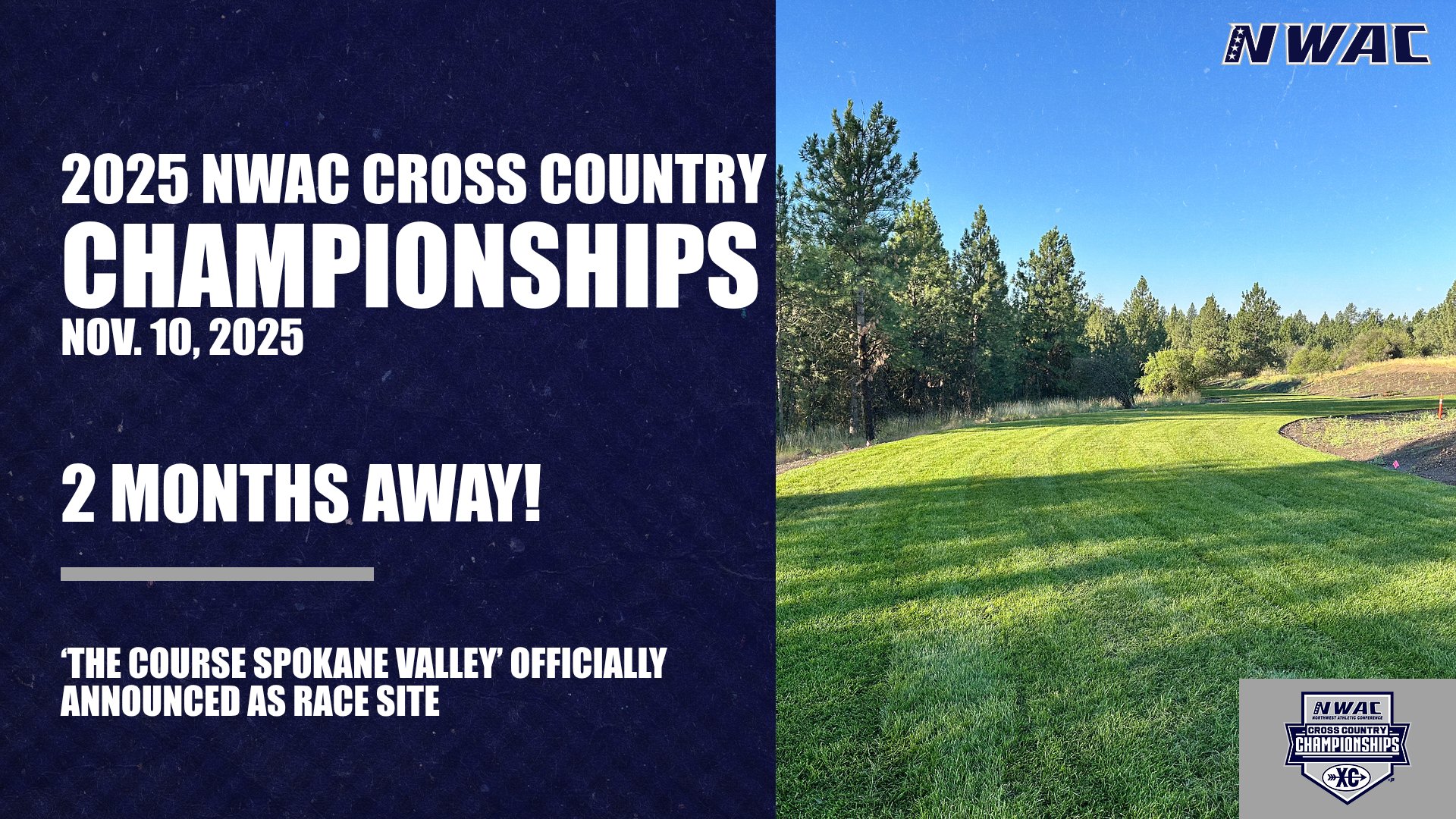 2025 NWAC Cross Country Championships to be Hosted at Spokane Valley&rsquo;s &lsquo;The Course&rsquo;
