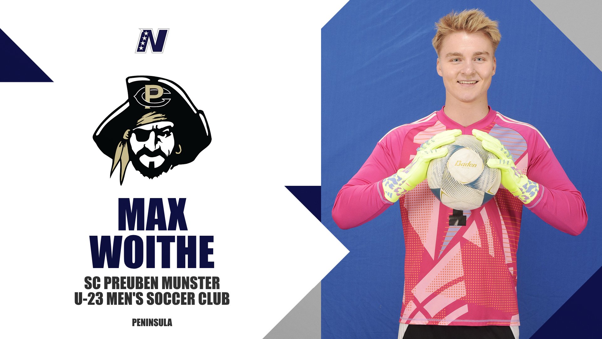 Peninsula Keeper Max Woithe Signs Professional Contract in Germany