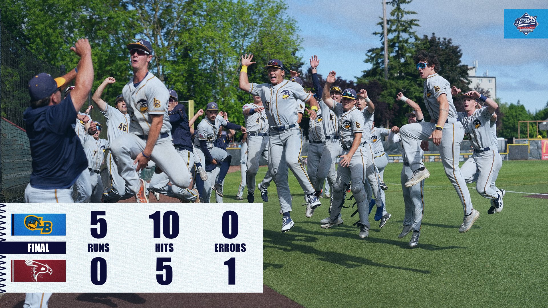 Lehnert's Gem Leads Linn-Benton 5-0 Over Pierce in Game 5